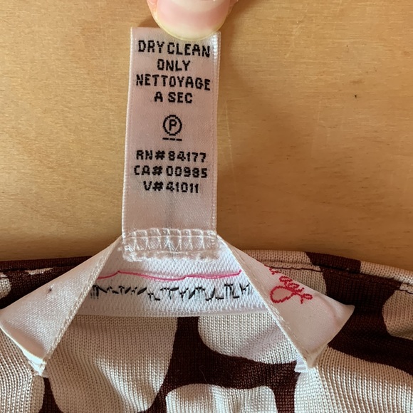 Diane Von Furstenburg Vintage Silk Halter Maxi Dress Size 4 - Picture 10 of 11